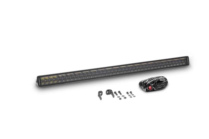 Go Rhino — Go Rhino Xplor Blackout Combo Series Dbl Row LED Light Bar w/Amber (Side/Track Mount) 40in. - Blk
BLKOUT- 40" LightBar - view 2