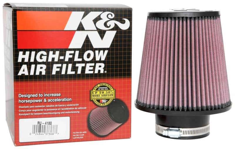 K&N Engineering — K&N Universal Clamp-On Air Filter 3in FLG / 6in B / 4-1/2in T / 6in H
Universal Clamp-On A
Clamp-on Air Filter - view 3