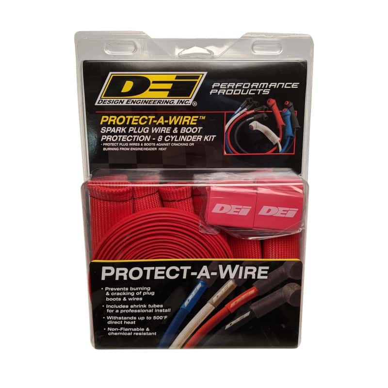DEI — DEI Protect-A-Boot and Wire Kit 8 Cylinder - Red
Spark Plug Wire Set - view 4