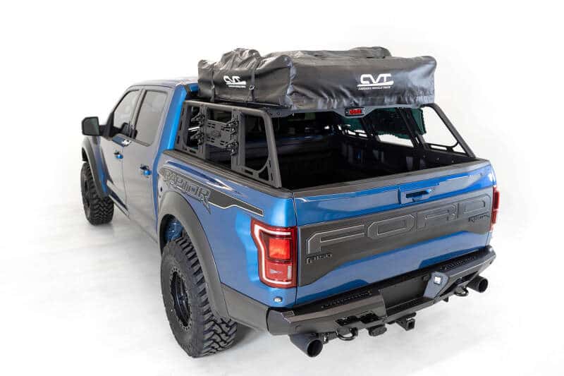 Addictive Desert Designs — Addictive Desert Designs 2015+ Ford F-150 Overlander Chase Rack w/ 3rd Brake Light - Hammer Black
Truck Bed Rack
Bed Rack - view 9
