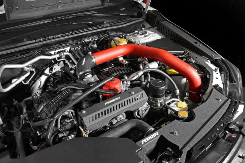 Perrin Performance — PERRIN 22-25 Subaru WRX Front Mount Intercooler Kit (Red Tubes & Black Core) - view 3