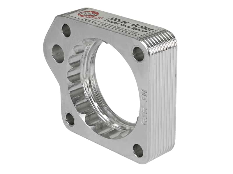 aFe — aFe Silver Bullet Throttle Body Spacers TBS Ford Ranger/Explorer 90-01 V6-4.0L (Excluding SOHC)
Throttle Body Spacer
TBdySpacer - view 4