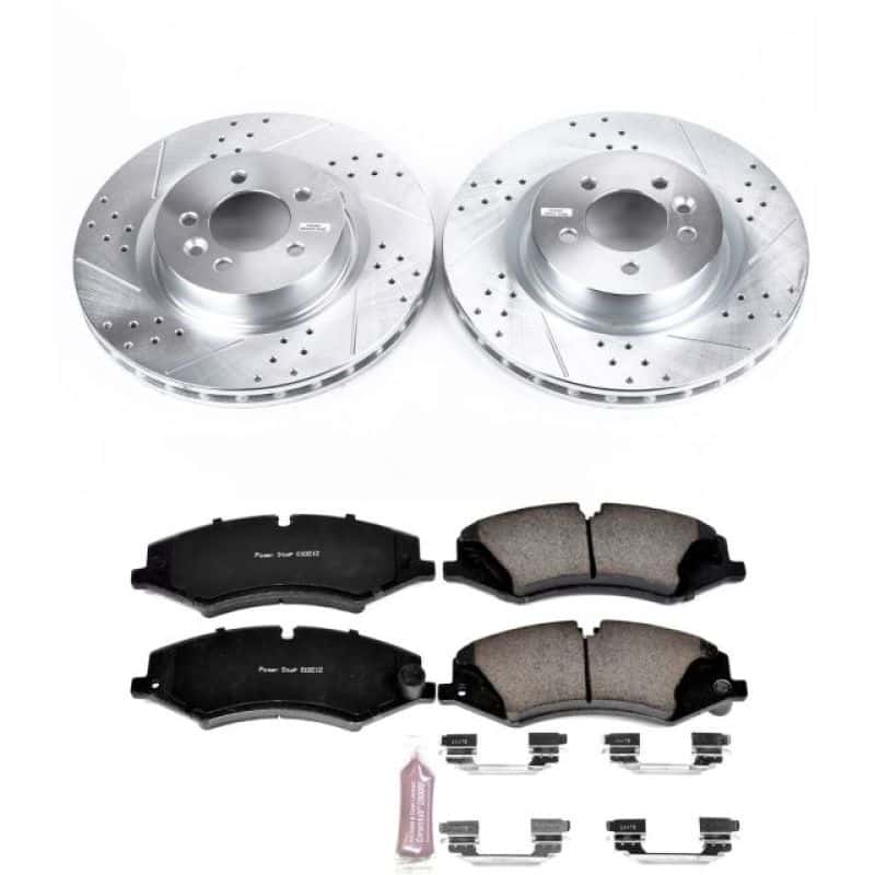 PowerStop — Power Stop 2017 Land Rover Discovery Front Z23 Evolution Sport Brake Kit - view 1