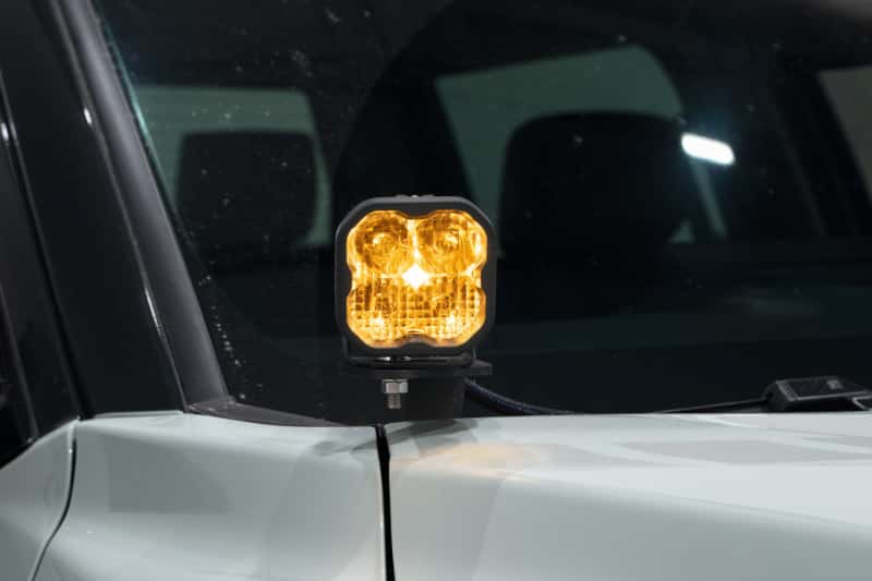 Diode Dynamics — Diode Dynamics 2022 Toyota Tundra SS5 Pro Stage Series Ditch Light Kit - Yellow Combo - view 7