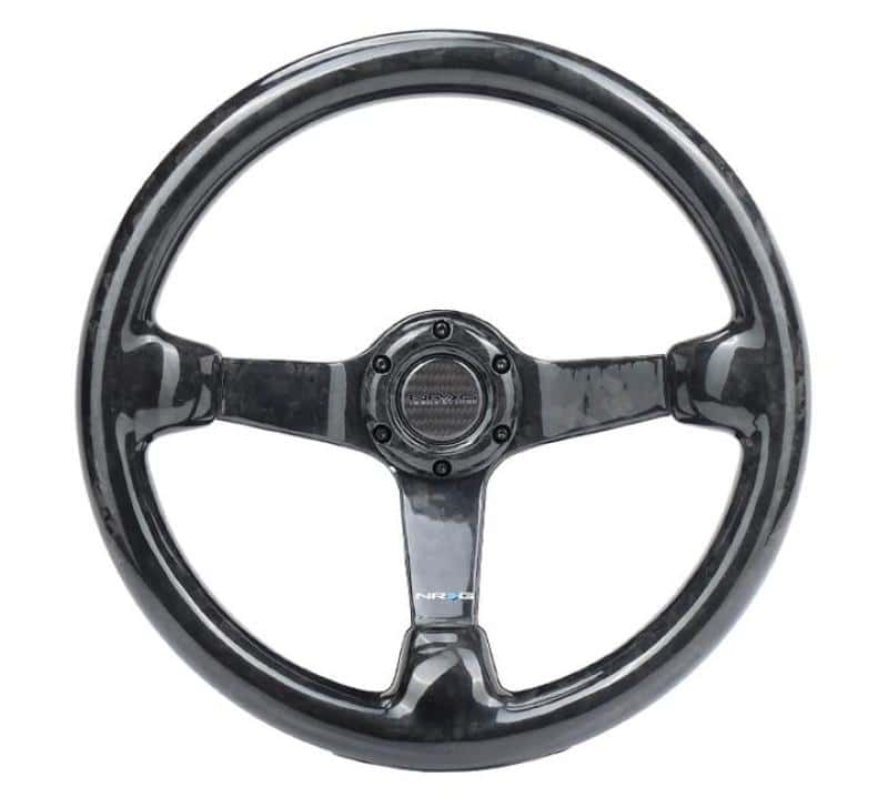 NRG — NRG Forged Carbon Fiber Steering Wheel (350mm / 3in. Deep) - view 1
