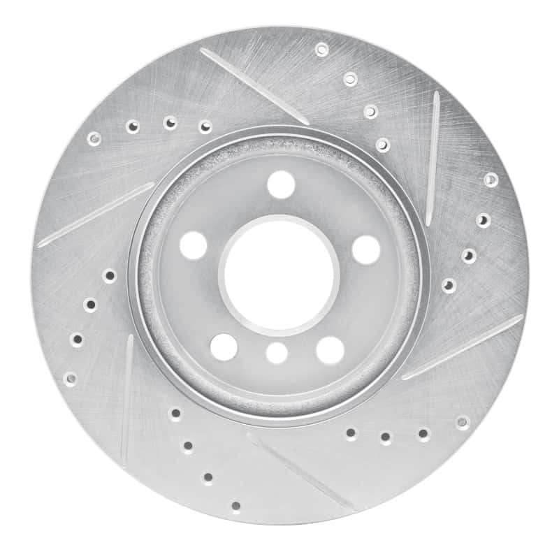 R1 Concepts — R1 14-21 Mini Cooper (Excl Clubman) Front Left Drilled & Slotted Silver Brake Rotor
R1 Brake Rotor Drill - view 5