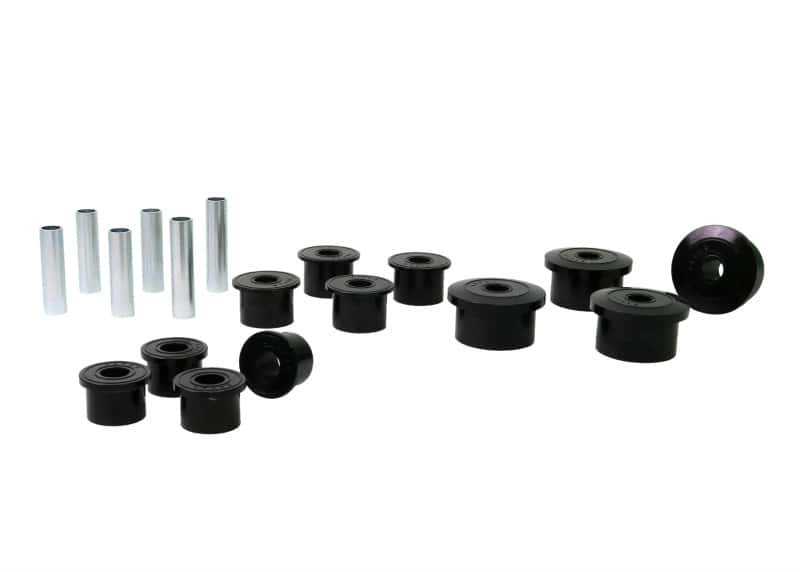 Whiteline — Whiteline 1986-1999 Jeep Cherokee Spring - Eye Front/Rear And Shackle Bushing
Bushing Kit - view 1