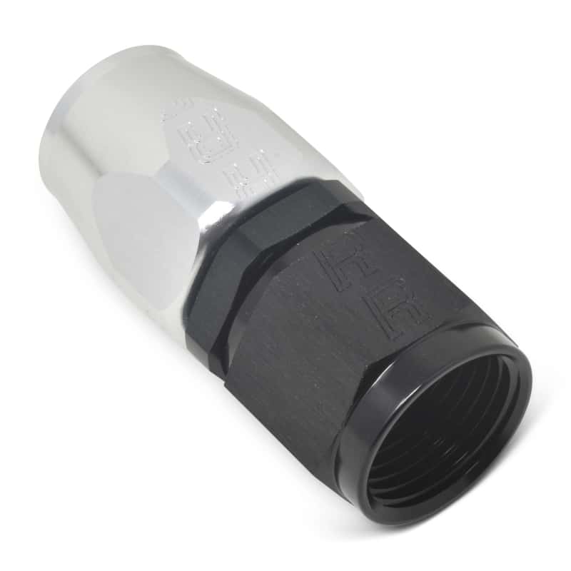 Russell — Russell Performance -10 AN Black/Silver Straight Full Flow Hose End
Hose Fitting - view 6