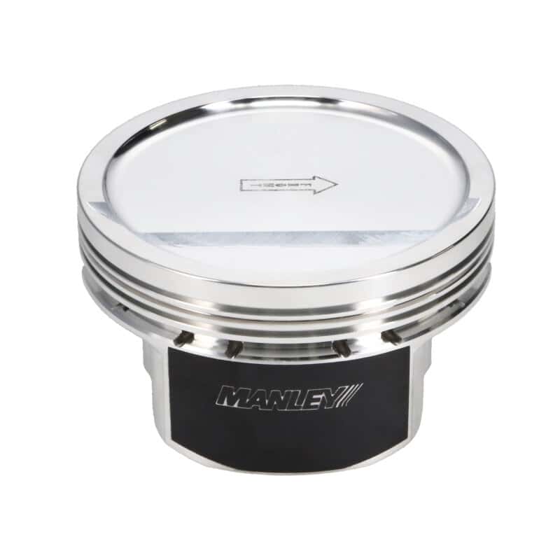 Manley Performance — Manley Small Block Chevy LS Series 4.080in Bore 1.115in CD -18cc Dish Platinum Series Pistons - E/D
Piston Set - view 8