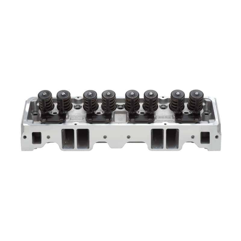 Edelbrock — Edelbrock Single Perf RPM SBC 64cc Angle Head Comp
CYLINDER HEADS - view 2