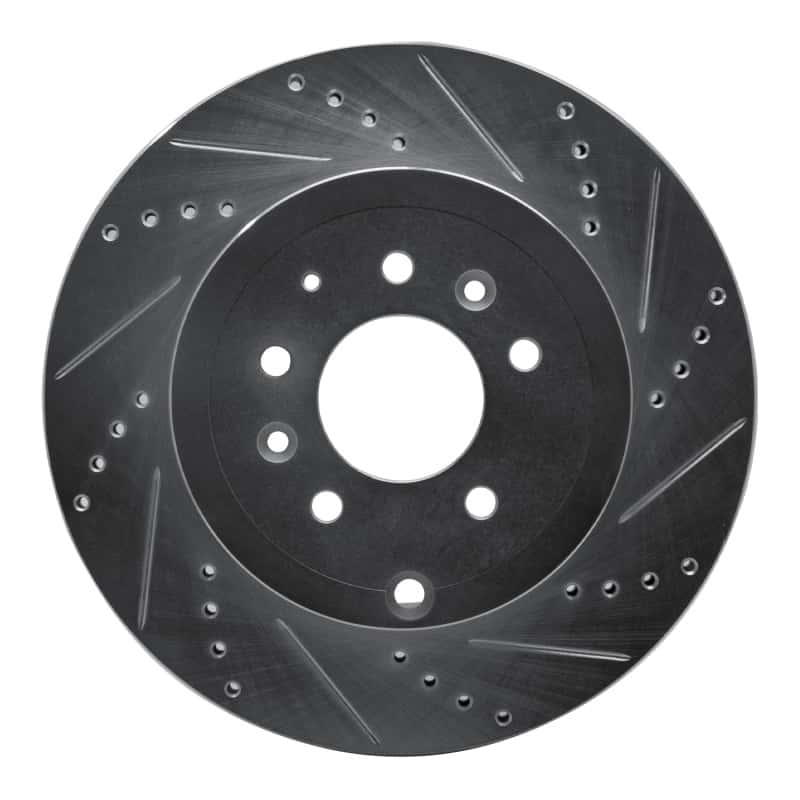 R1 Concepts — R1 07-15 Mazda CX-9 Rear Right Drilled & Slotted Silver Brake Rotor
R1 Brake Rotor Drill - view 1