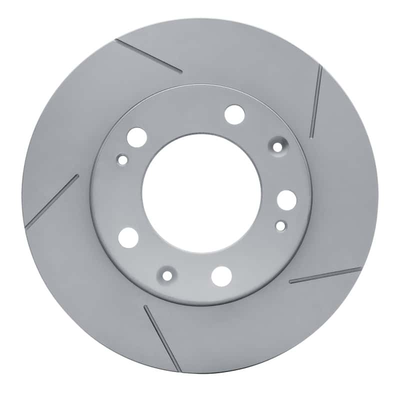 DFC — DFC 82-85 Porsche 928 Left Front Slotted Hi-Carbon Alloy Geomet Coated Rotor
DFC Brake Rotor - view 1
