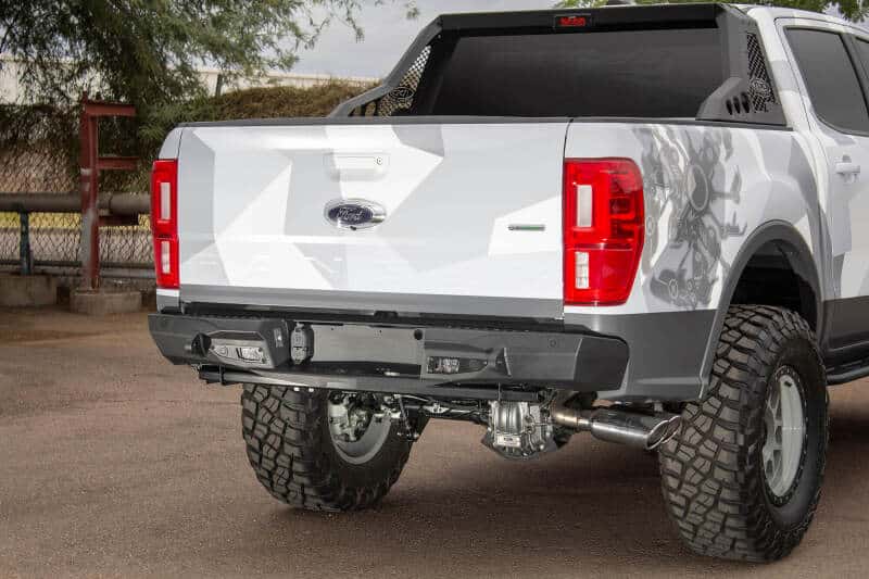 Addictive Desert Designs — Addictive Desert Designs 2019 Ford Ranger Stealth Fighter Rear Bumper w/ Backup Sensor Holes
Bumper- Rear
Bumpers - view 10