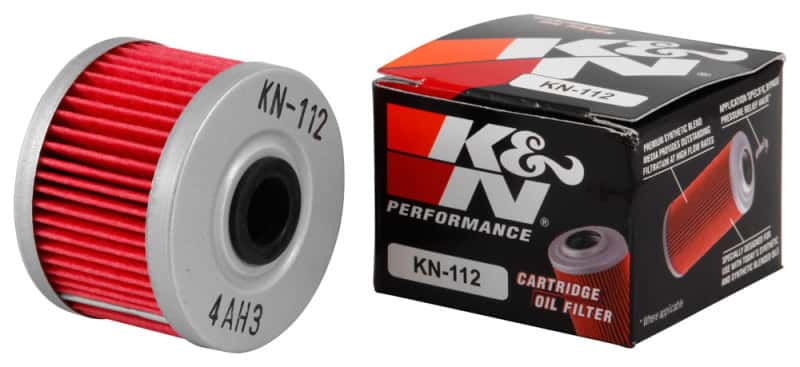 K&N Engineering — K&N Honda/Kawasaki/Polaris/Suzuki 1.969in OD x .469in ID x 1.438in H Oil Filter - view 5