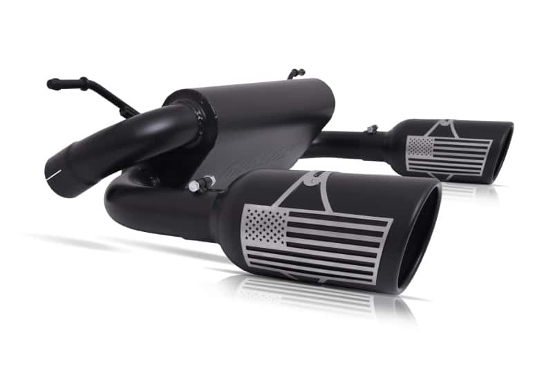 Gibson — Gibson 07-17 Jeep Wrangler JK X 3.8L 2.5in Patriot Series Axle-Back Dual Split Exhaust - Blk Ceramic
Truck/Suv (Jeep) - view 1