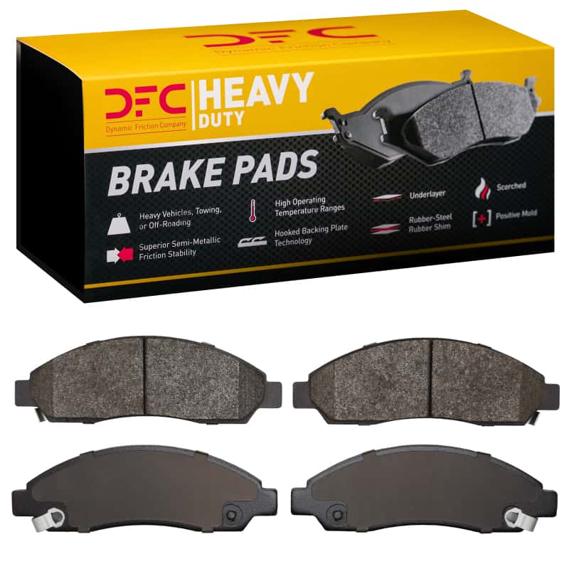 DFC — DFC 04-08 Chevrolet Colorado Front Heavy Duty Pads - Semi Metallic
DFC Brake Pad Set - view 1