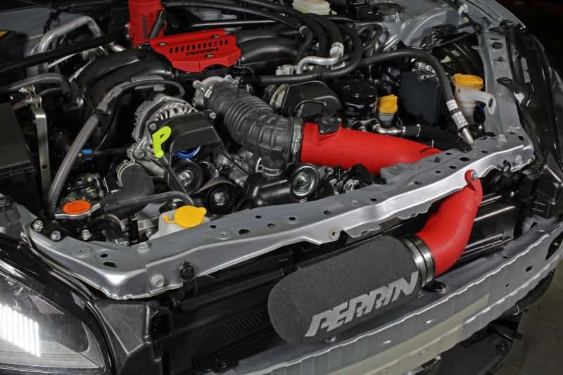 Perrin Performance — PERRIN 22-26 Subaru BRZ / Toyota GR86 Cold Air Intake - Red - view 7