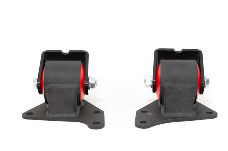 Innovative Mounts — Innovative 90-93 Mazda Miata NA 1.6L Black Steel Replacement Mounts 60A Bushings (No Trans Mount) - view 4