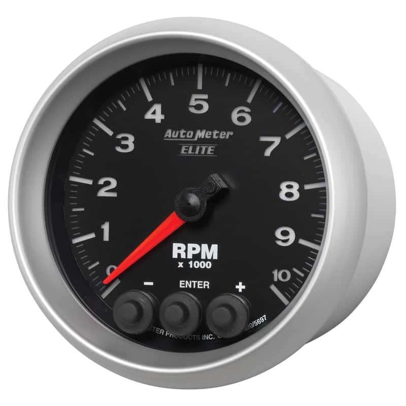 AutoMeter — Autometer Street Progressive Shift Light 85.7mm Tachometer 0-10,000 RPM
3.4" TACH 10KRPM ELI - view 8