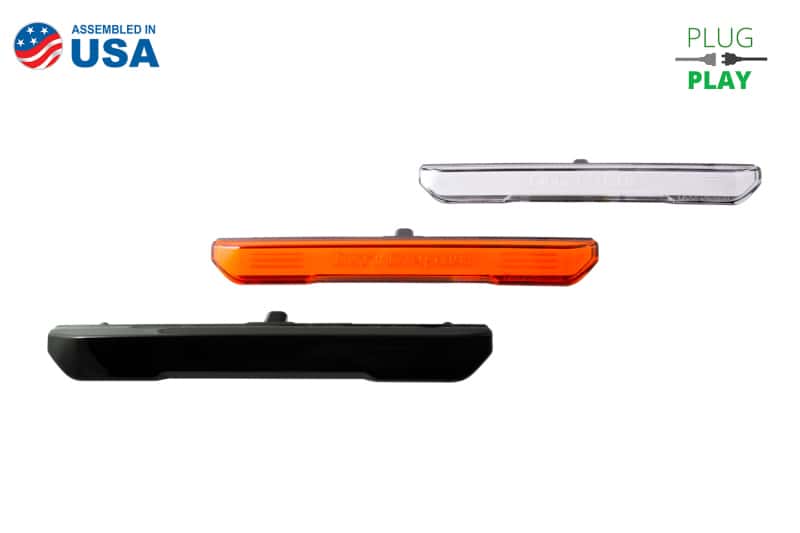 Diode Dynamics — Diode Dynamics 20-21 Sierra 2500/3500 HD LED Sidemarkers Clear Set - view 5