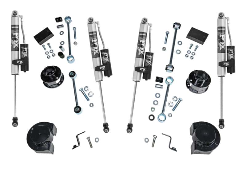 Superlift — Superlift 18-22 Jeep Wrangler JL (NO Mojave) 4WD 2.5in Coil Spacer Lift Kit w/Fox 2.0 Res Shocks - view 2