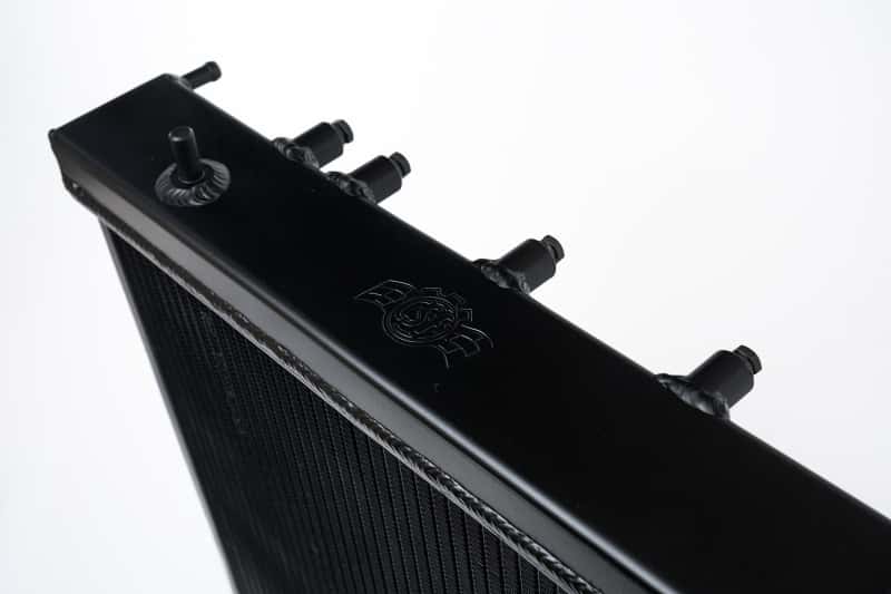 CSF — CSF 02-07 Subaru WRX/STI Radiator - Black Finish
CSF Radiator - view 3