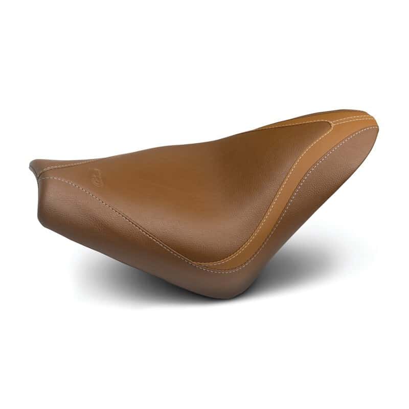 Mustang Motorcycle — Mustang 15-21 Indian Scout Runaround Solo Seat - Brown - view 1