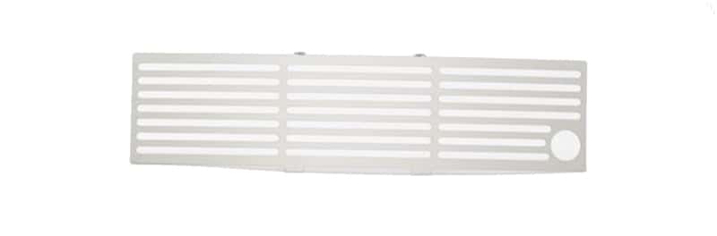 Putco — Putco 11-14 Ford F-150 EcoBoost Bumper Grille Inserts - SS - Bar Design - w/ Heater Plug Opening
BmprValanceGrilleIns - view 1