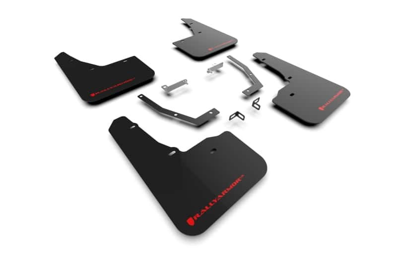 Rally Armor — Rally Armor 25-26 Subaru Forester & Hybrid Black UR Mud Flap w/Red Logo
Mud Flap - view 1