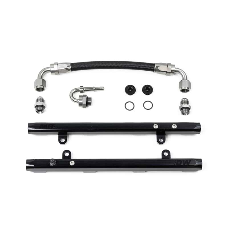 DeatschWerks — DeatschWerks 11-17 Ford Mustang / F-150 Coyote 5.0 V8 Fuel Rails w/ Crossover - view 1