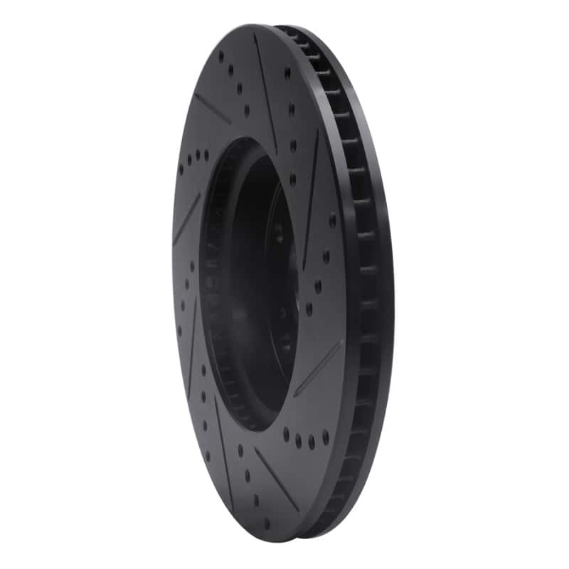 R1 Concepts — R1 13-22 Honda Accord Coupe Front Left Drilled & Slotted Black Brake Rotor
R1 Brake Rotor Drill - view 4