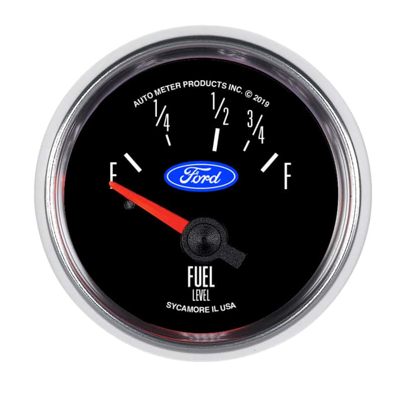 AutoMeter — Autometer Ford 2-1/16in. Electric Fuel Level Gauge
2-1/16" FUEL LEVEL - view 1
