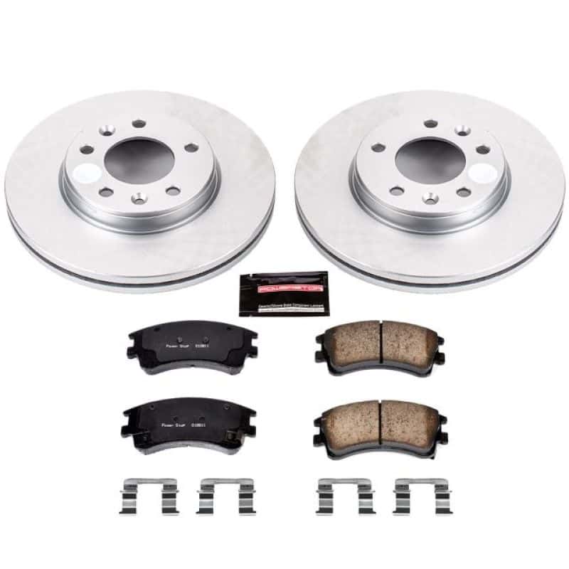 PowerStop — Power Stop 03-05 Mazda 6 Front Z17 Evolution Geomet Coated Brake Kit - view 1