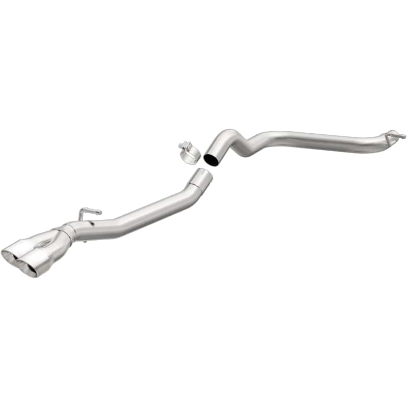 Magnaflow — MagnaFlow Sys C/B 15-16 Volkswagen Golf TDI 2.5in Polished SS Dual Tip Driver Side Rear Exit
Cat-Back - view 2
