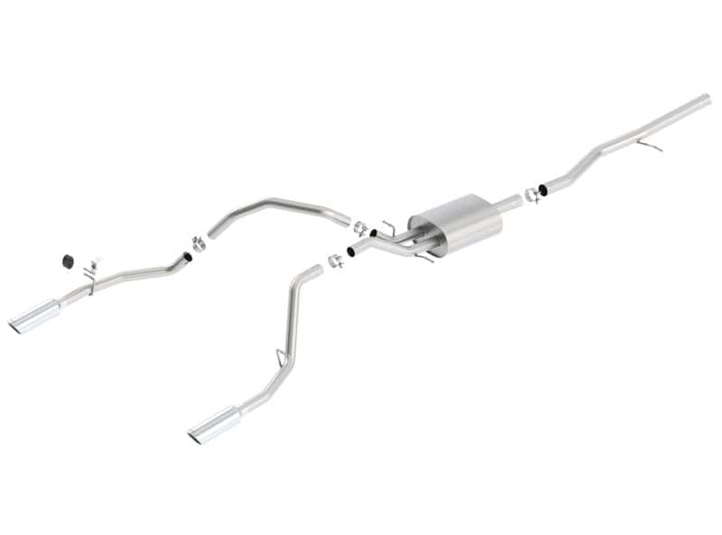 Borla — Borla 14 Silv/Sierra 1500 5.3L AT/MT Crew Cab STD Bed ATAK Cat-Back Exhaust
Cat-Back System
ExhstSysKt - view 1