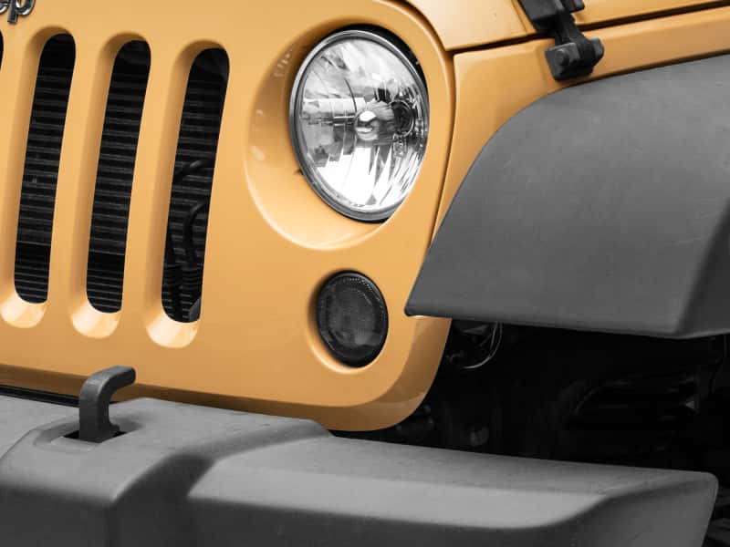 Raxiom — Raxiom 07-18 Jeep Wrangler JK Axial Series LED Turn Signals w/ Halo (Smoked)
Lights - view 1