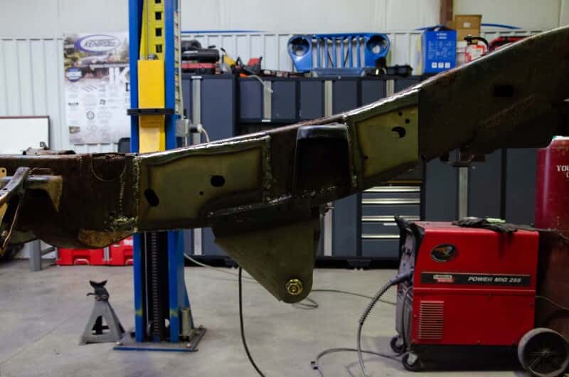 RustBuster — Rust Buster 06-10 Hummer H3 Leaf Spring Frame Section - Left - view 4