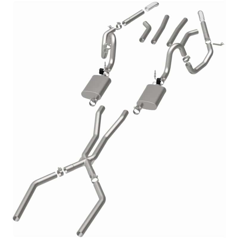 Magnaflow — MagnaFlow Sys C/B 68-72 GM A-Body Chevelle et
Crossmember-Back
Cat-Back - view 7