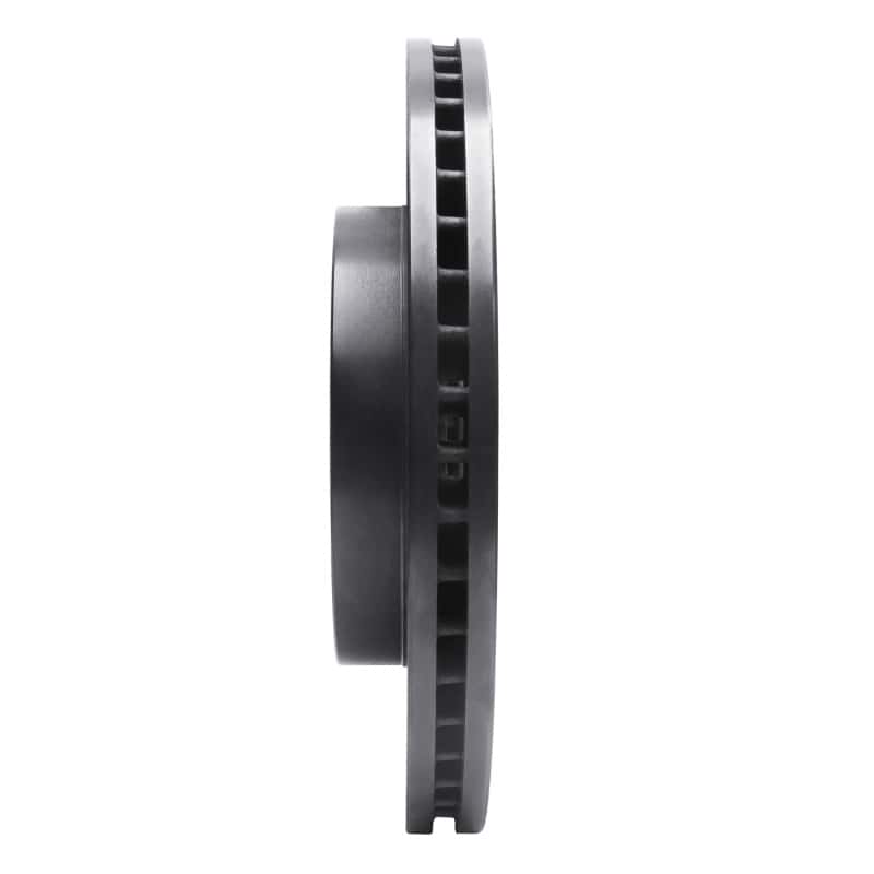 R1 Concepts — R1 2007-2009 Kia Sorento Front Left Drilled & Slotted Black Brake Rotor
R1 Brake Rotor Drill - view 3