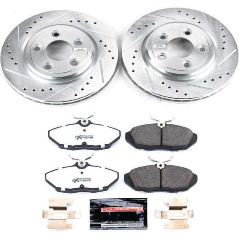 PowerStop — Power Stop 02-05 Ford Thunderbird Rear Z26 Street Warrior Brake Kit - view 1