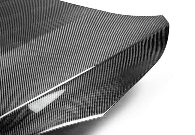 Seibon — Seibon 10-12 Mazda MazdaSpeed3 OEM Style Carbon Fiber Hood - view 9
