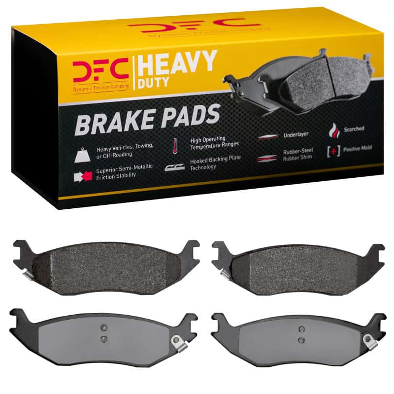DFC — DFC 02-24 Chrysler Aspen Rear Heavy Duty Pads - Semi Metallic
DFC Brake Pad Set - view 1