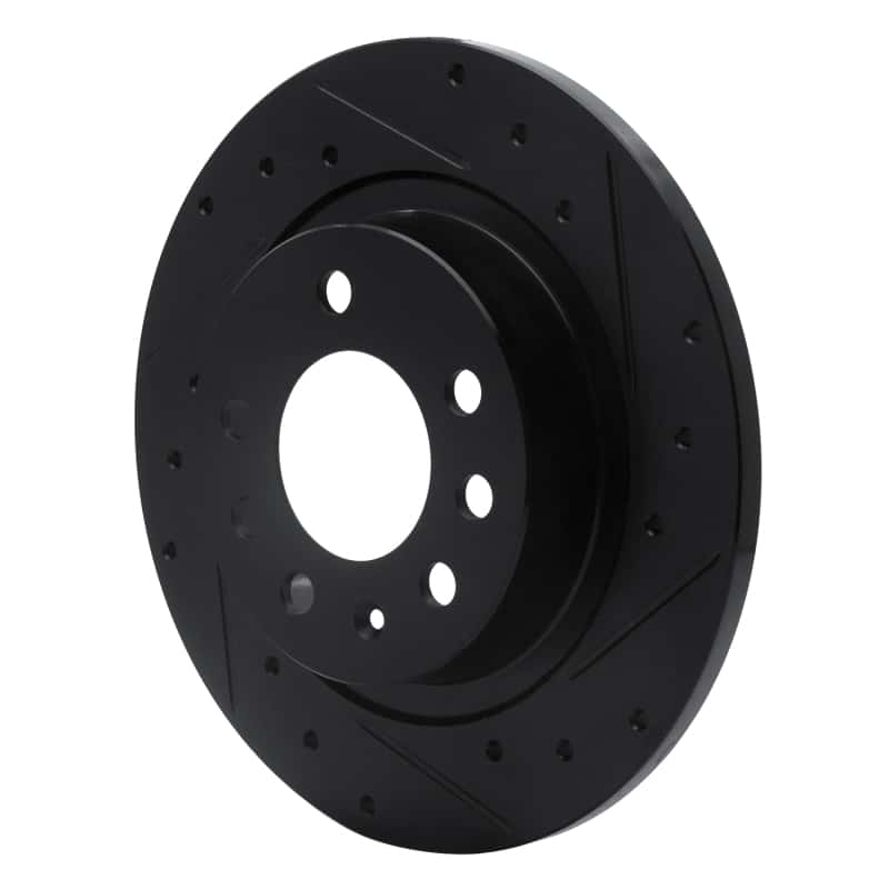 R1 Concepts — R1 85-92 Chevrolet Camaro Rear Right Drilled & Slotted Black Brake Rotor
R1 Brake Rotor Drill - view 2
