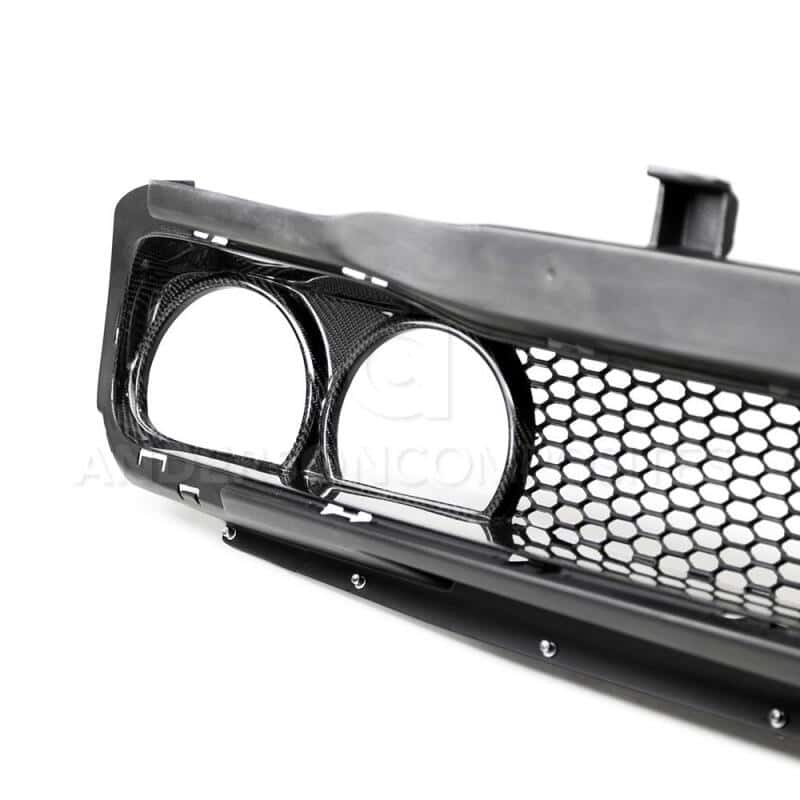 Anderson Composites — Anderson Composites 15-18 Dodge Challenger Type-AS Front Upper Grille - view 5