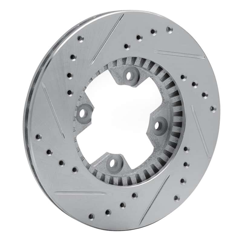 R1 Concepts — R1 79-83 Nissan 280ZX Front Right Drilled & Slotted Silver Brake Rotor
R1 Brake Rotor Drill - view 4
