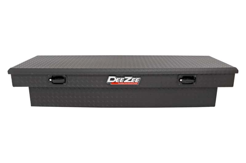Dee Zee — Dee Zee Universal Tool Box - Red Crossover - Single Lid Black BT (Txt Blk)
ToolBxTrkBedRTR - view 1