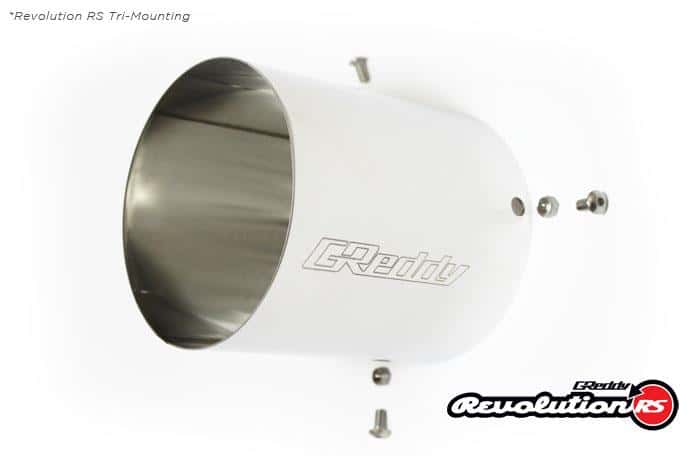 GReddy — GReddy Universal 2.5in 3-Bolt Tip Revolution RS Muffler - view 3