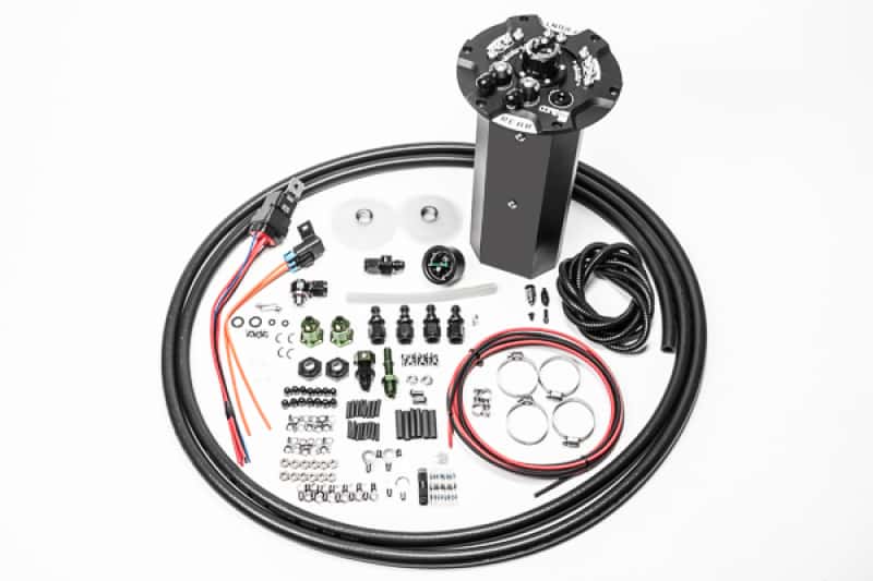 Radium Engineering — Radium 09-20 Nissan 370Z Fuel Hanger Surge Tank (Pumps Not Incl.) Brushless Ti Automotive E5LM - view 1