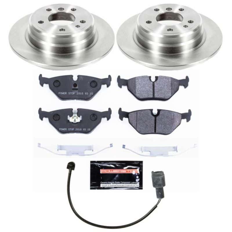 PowerStop — Power Stop 90-95 BMW 525i Rear Track Day SPEC Brake Kit - view 1