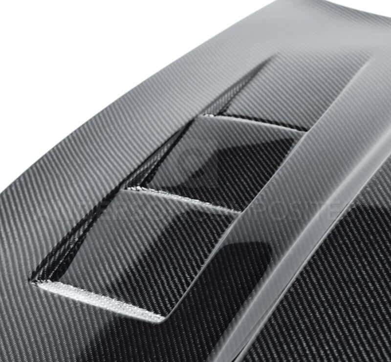 Anderson Composites — Anderson Composites 10-11 Chevy Camaro TS-style Carbon Fiber Hood - view 6